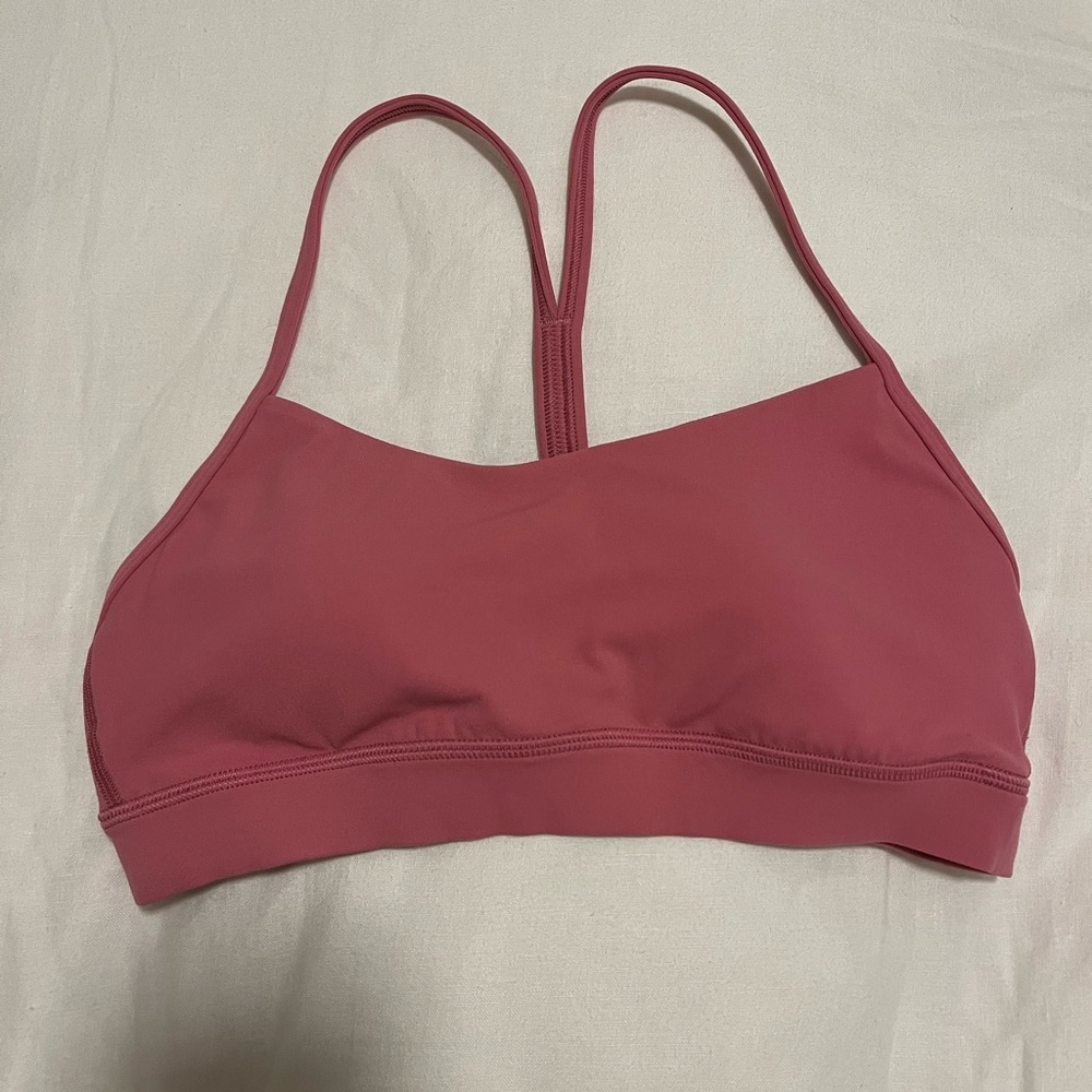 NWOT Lululemon athletica Pink Sports Bra